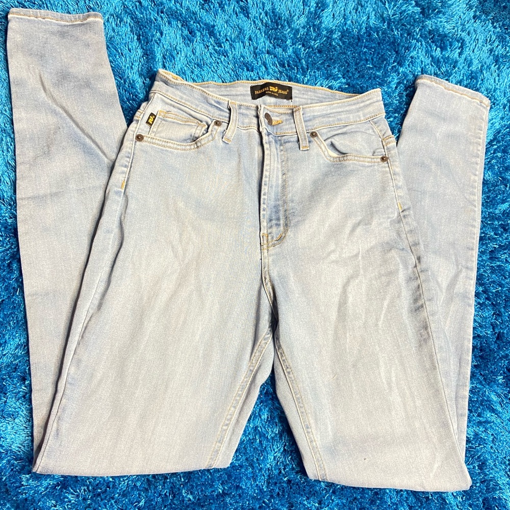 Light blue jean pants